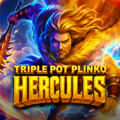 Triple Pot Plinko Hercules logo