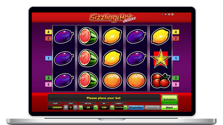 Sizzling Hot Deluxe - screenshot 1